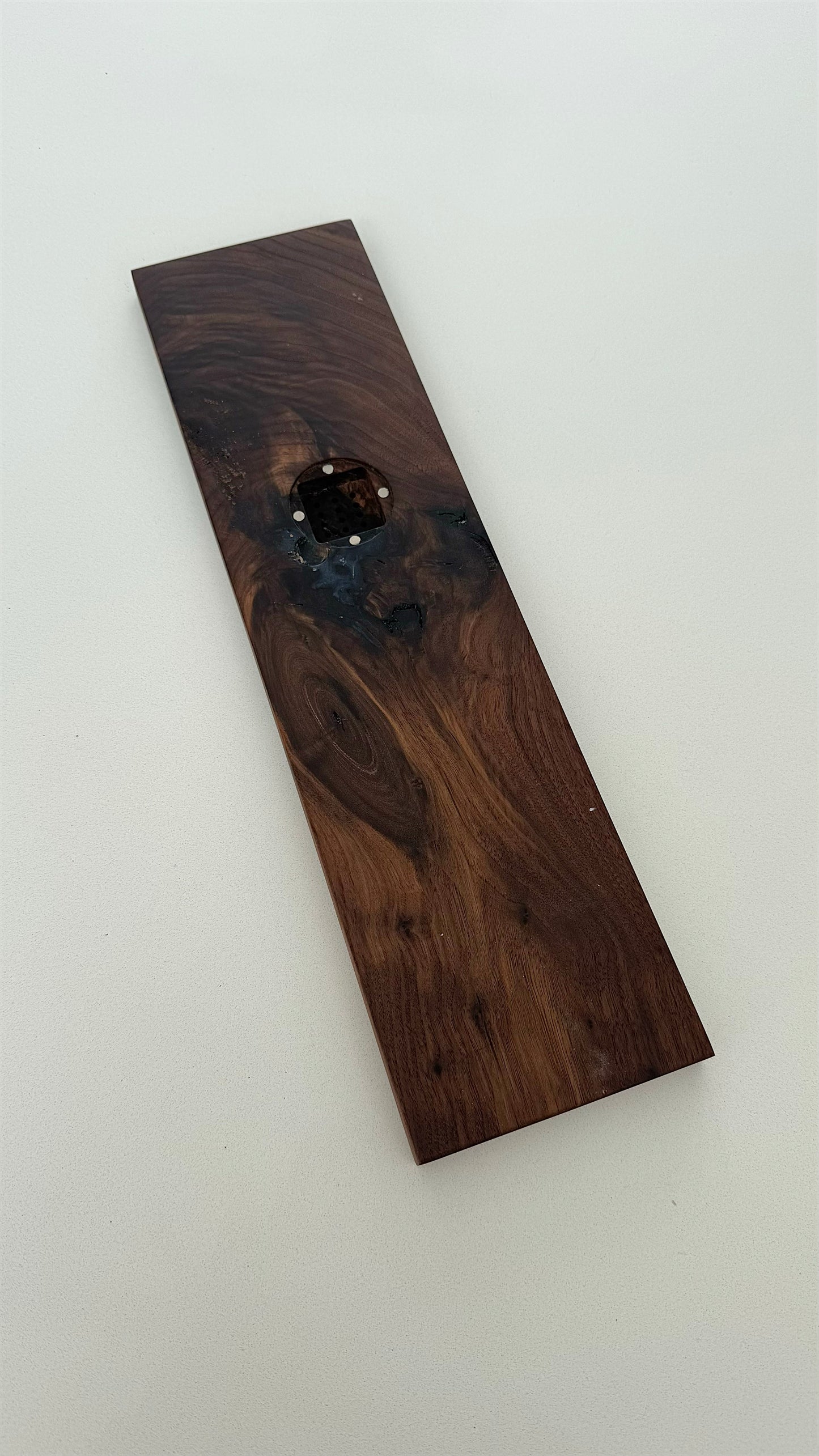 Winnipeg Jets Crib Board with Black Epoxy