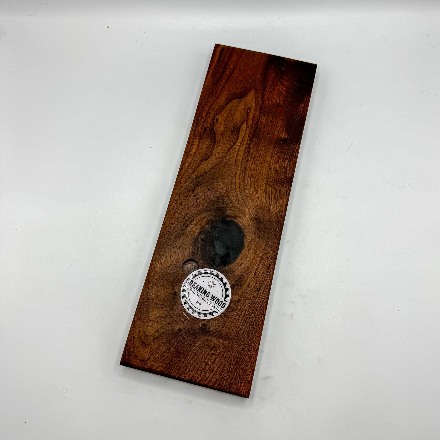 Black Walnut Solid Wood Crib Board