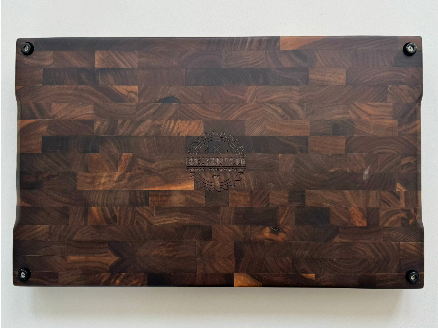 Charging Bison Cutting Board Block