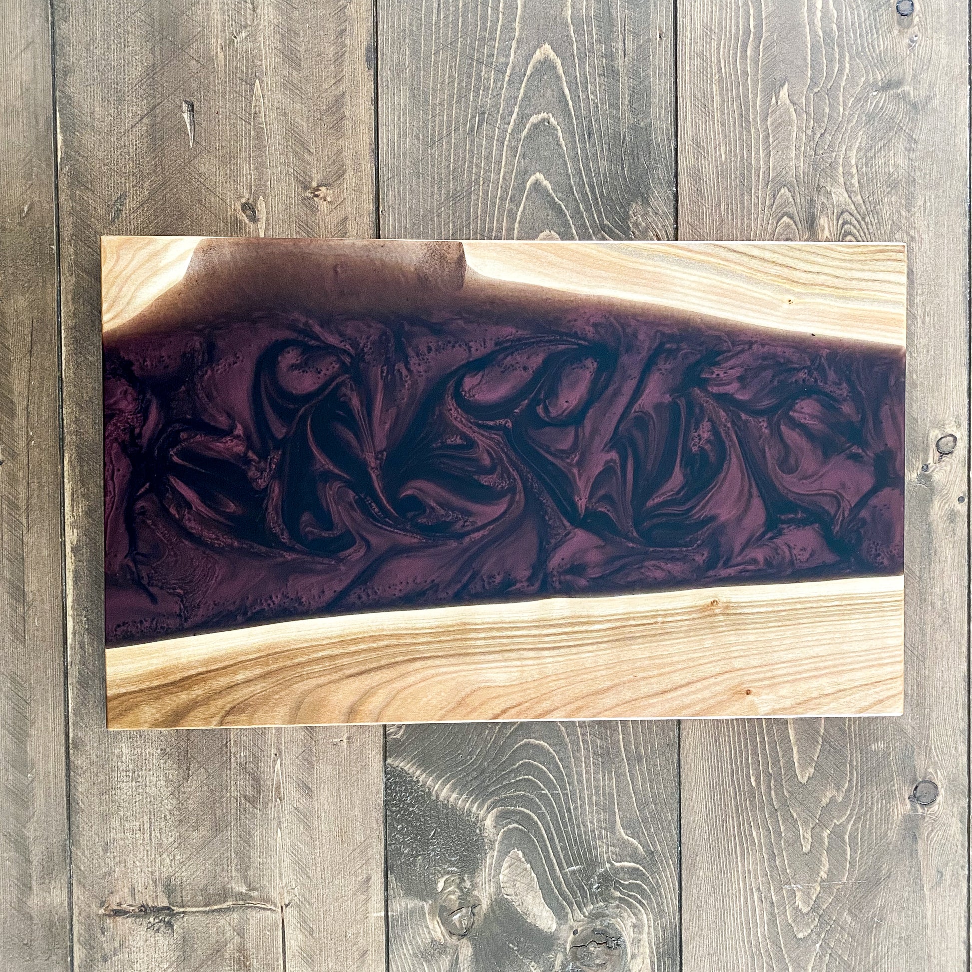 Black Charcuterie Plank Board